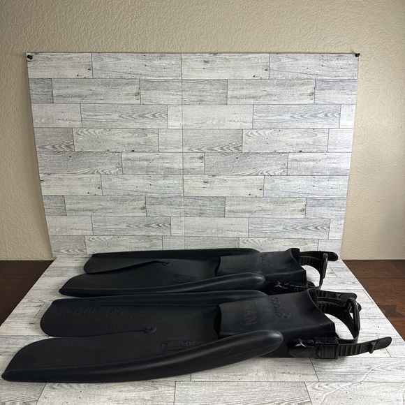 Apollo Bio-Fin Pro Scuba Diving Split Fins Open Heel Quick Release Straps Size M - Picture 1 of 5